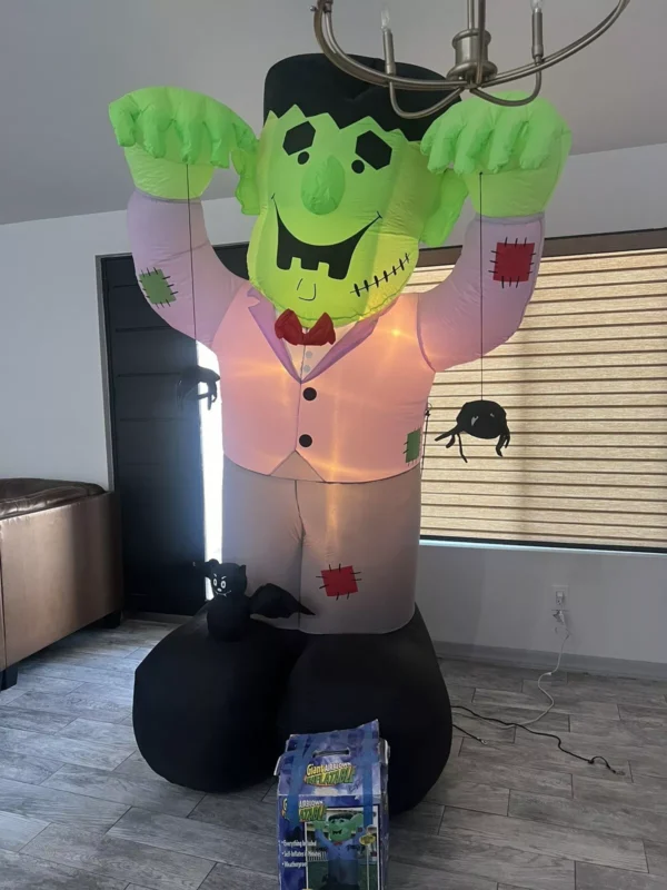 12Ft Airblown Inflatable Frankenstein Decoration