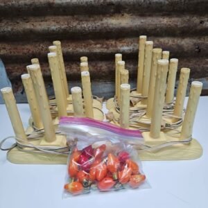 8 Vintage 3-Light Candoliers with Bulbs