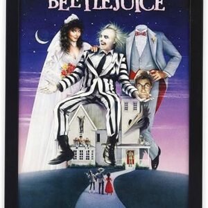 Beetlejuice Framed Movie Poster Wall Art