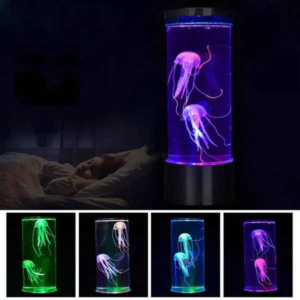 Color Changing Jellyfish USB Night Light