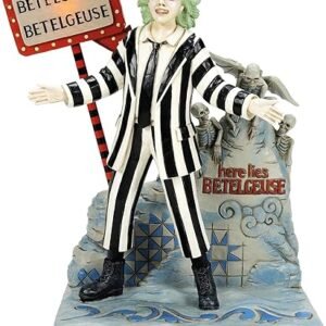 Jim Shore Beetlejuice Gravestone Lit Figurine
