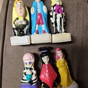 Lot of 6 Vintage Beetlejuice Toy Figures