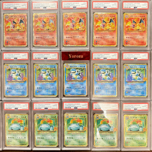 PSA 10 Charizard Blastoise Venusaur Set
