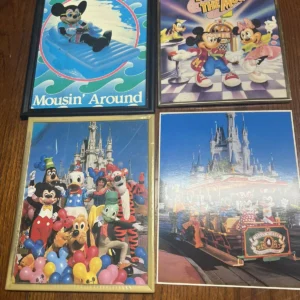 Set of 4 Vintage Disney Posters