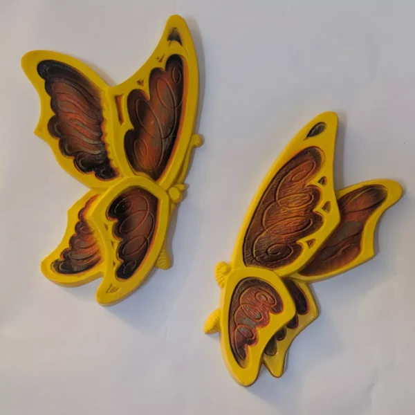 Vintage 1973 Butterfly Wall Decor