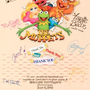 Vintage Muppets 11x17 Collector Poster