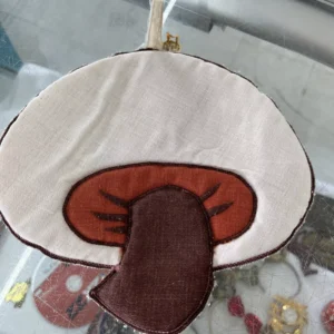 Vintage Mushroom Hanging Decor by W.C. Imports