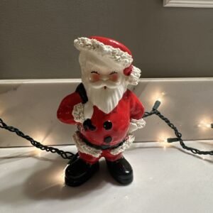 Vintage Napco Santa Claus Planter 6.5”