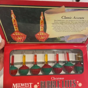 Working Christmas Bubble Lights - Midwest