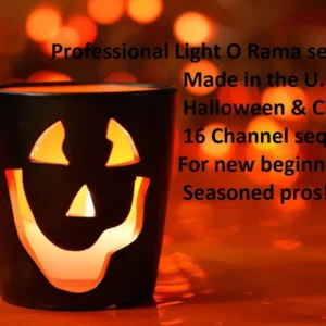 16 Channel Lightorama Halloween & Christmas Sequences