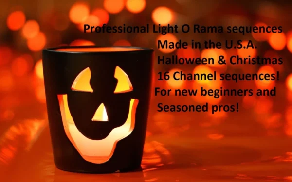 16 Channel Lightorama Halloween & Christmas Sequences