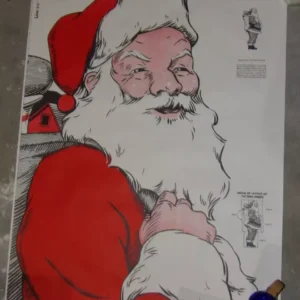 1940s Life Size Santa Craft Pattern