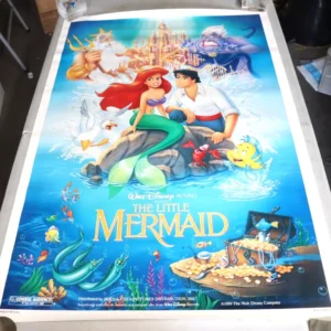 1989 Disney Little Mermaid Banned Poster