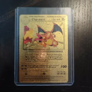 1999 Charizard Gold Foil Textured Card