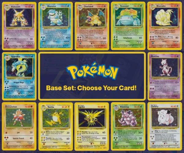 1999 Pokemon Base Set - Choose Your Card!