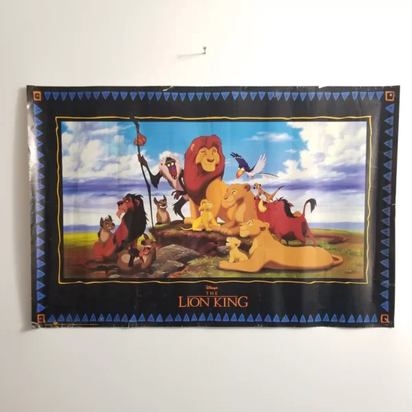 90s Vintage Lion King Wall Poster