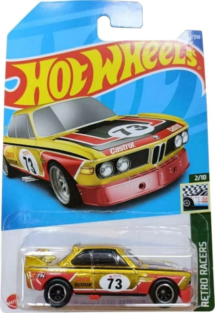 Hot Wheels 2021 2022 ‘73 BMW 3.0 CSL Race Car Super Treasure Hunt TH 34/250