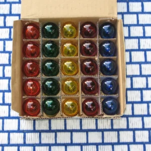 Box of 25 Assorted S11 Night Light Bulbs