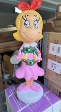 Cindy Lou Who How The Grinch Stole Christmas 36" Blow Mold Lighted Gemmy New