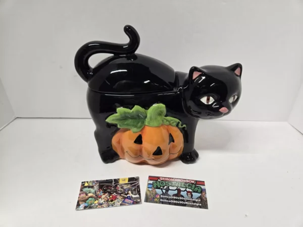 David’s Halloween Black Cat Cookie Jar