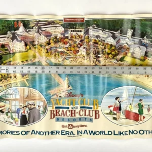 Disney Vintage Yacht & Beach Club Poster