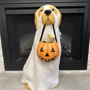 Golden Retriever Halloween LED Ghost Mold