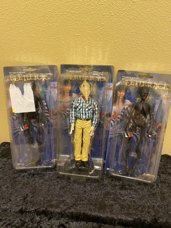 Lot of 3 Vintage Beetlejuice Figures