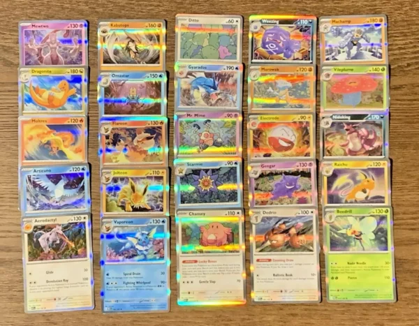 Scarlet and Violet 151 - All Rares Lot