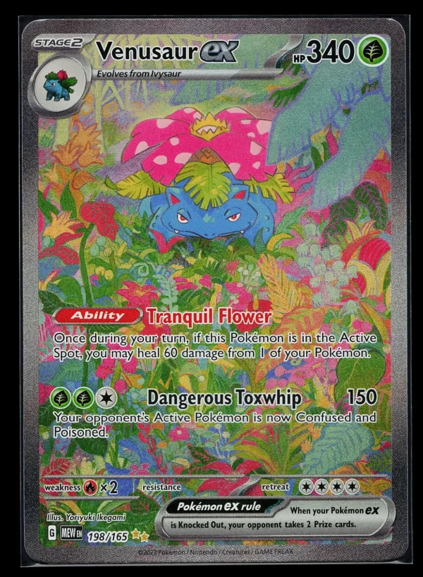 Venusaur ex Scarlet & Violet Card