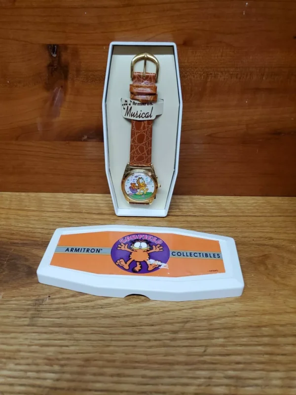 Vintage Armitron Garfield Musical Watch 32mm