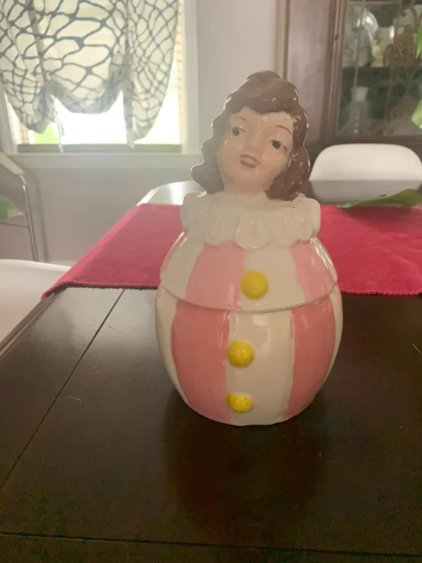 Vintage Girl Cookie Jar - Creepy Cool