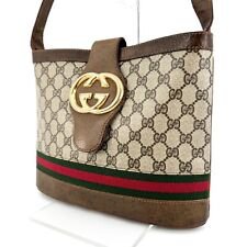brown pattern vintage gucci bag