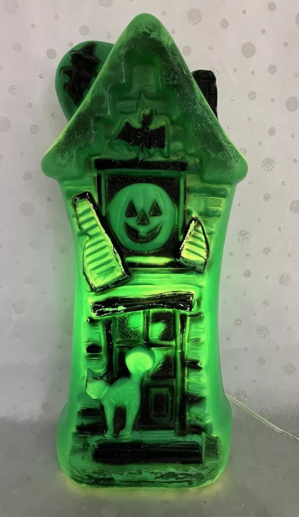 Vintage Haunted House Blow Mold Light