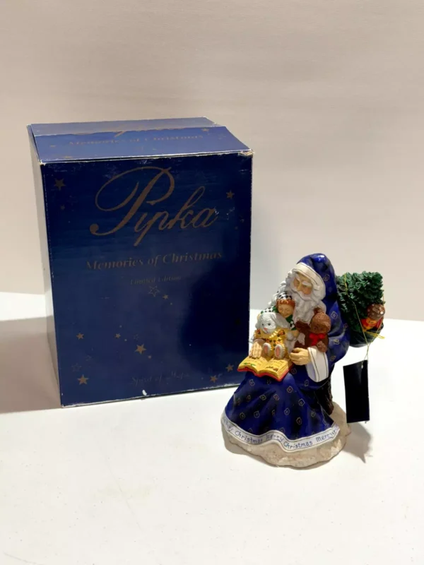 Vintage Santa Pipka 8" Limited Edition 1996