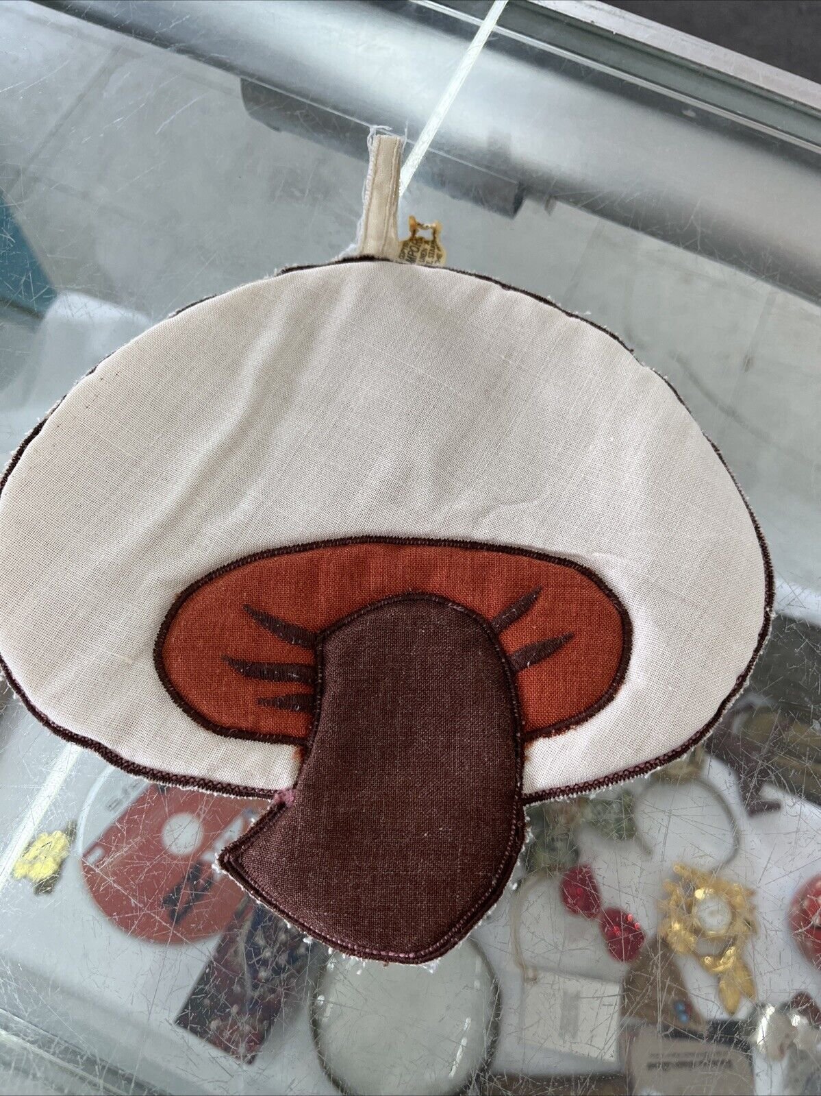 Vintage W.C Imports Mushroom Hanging Decor