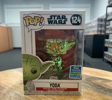 Funko pop! Star wars - Yoda Green Chrome #124 - Limited Edition
