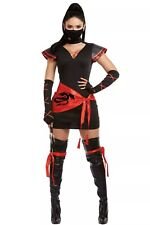 Sexy Dark Ninja Adult Costume Size XL