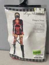Womens Dragon Ninja Costume Size Large