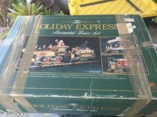 Vintage “The Holiday Express Animated Christmas Train Set “Number 380 “1996”