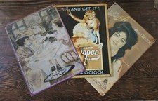 3 Vintage Beverage Advertising Metal/Tin signs