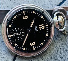 Pocket Watch Smiths Empire military Navy/Aviation style made in Great Britain
