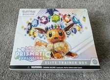 Pokemon Prismatic Evolutions Elite Trainer Box ETB New Sealed