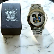 Vintage Disney Channel Mickey Mouse Watch w/ Original Box