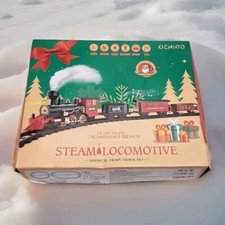 Christmas Train Sets for Under The Tree, Electric Train Toy Gift for Boys Girls