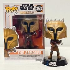 Funko POP! Star Wars The Mandalorian The Armorer Vinyl Figure w/ Protector Case