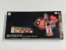 HALLOWEEN INDOOR OUTDOOR LIGHTS TRICK-OR-TREATER LIGHT SET HALLOWEEN DECOR 1995