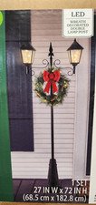 Pre-Lit 6-Foot Christmas Lamp Post