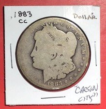 1883 CC US Morgan SILVER Dollar!"Carson City" Mint! "High in Demand" Coin!