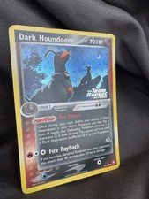 2004 Pokemon EX Team Rocket Returns Stamped Dark Houndoom 37/109 Holo Rare