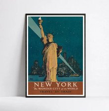 Advertising poster - Travel ads - Poster - New York travel poster